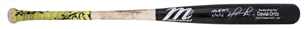 2016 David Ortiz Game Used and Signed Marucci Papi34 Custom Cut III-LDM Model Bat Used To Hit Career Home Run #509 On 5/4/16 at Chicago (PSA/DNA GU 10, MLB Authenticated & Fanatics) 